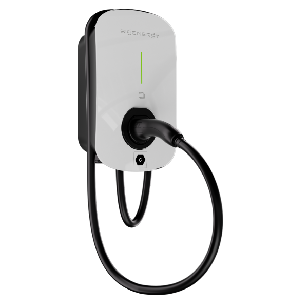 Sigenergy 22kW EV AC Charger, 5 Metre Cable (Type 2) White (Sigen EVAC 22 4G T2-WH)