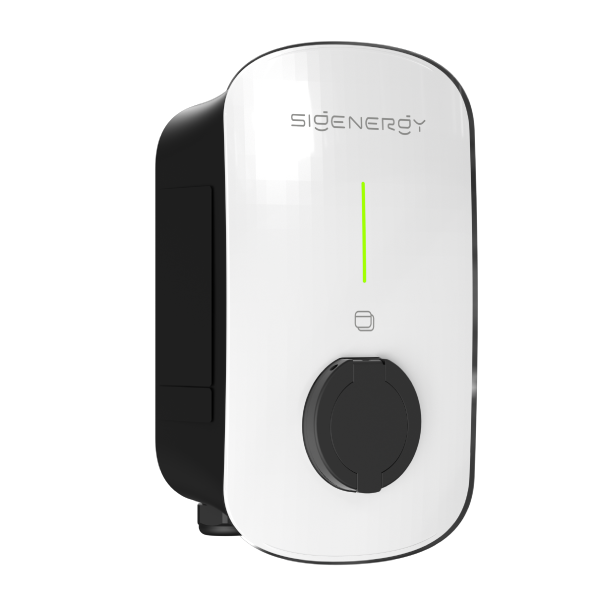 Sigenergy 7.0kW EV AC Charger, 5 Metre Cable (Type 2) White (Sigen EVAC 7 4G T2-WH)
