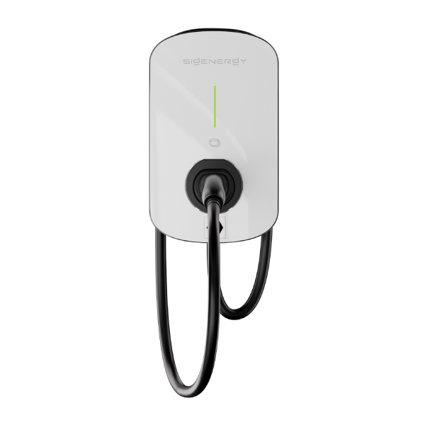 Sigenergy 11kW EV AC Charger, (Type 2) Socket with Shutter White (Sigen EVAC 11 4G T2SH WH)
