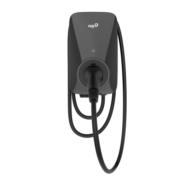 Fox ESS A Series 11 kW Three Phase EV Charger w/Plug (A011KP1-E-B)