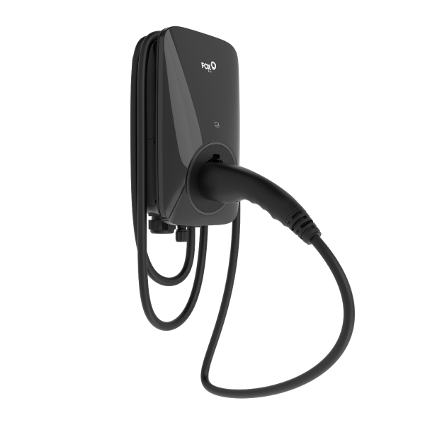 Fox ESS A Series 11 kW Three Phase EV Charger w/Plug (A011KP1-E-B)