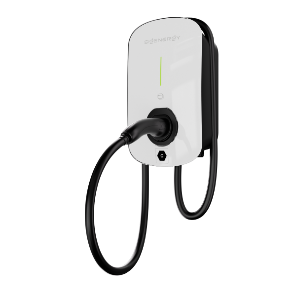 Sigenergy 11kW EV AC Charger, 5 Metre Cable (Type 2) White (Sigen EVAC 11 4G T2-WH)